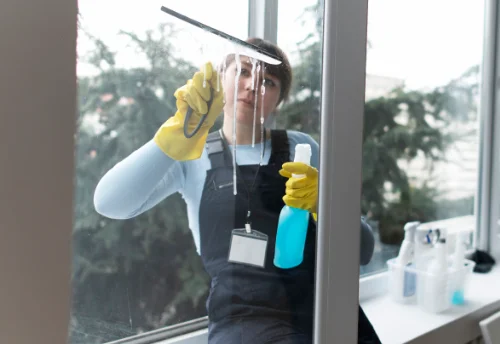 Nettoyage de vitres intérieures et extérieures à Cerizay